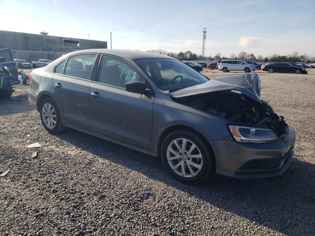 3VWD17AJ0FM339066 - 2015 VOLKSWAGEN JETTA SE GRAY photo 4