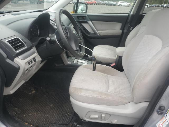 JF2SJADC6GH461748 - 2016 SUBARU FORESTER 2.5I PREMIUM SILVER photo 7