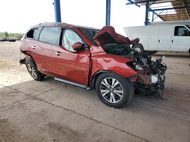 5N1DR2MM8HC911702 - 2017 NISSAN PATHFINDER S RED photo 4