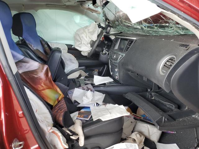 5N1DR2MM8HC911702 - 2017 NISSAN PATHFINDER S RED photo 7