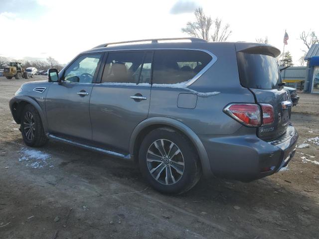 JN8AY2NC2LX518865 - 2020 NISSAN ARMADA SV GRAY photo 2