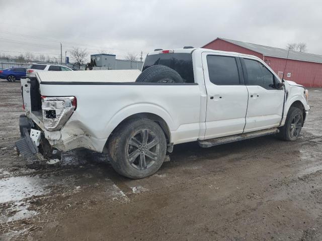 1FTFW1E85PFA96275 - 2023 FORD F150 SUPERCREW WHITE photo 3