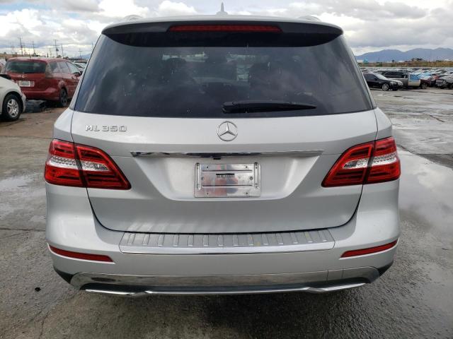 4JGDA5JB6FA549549 - 2015 MERCEDES-BENZ ML 350 SILVER photo 6