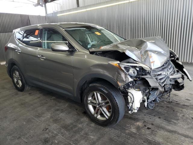 5XYZTDLB0HG403324 - 2017 HYUNDAI SANTA FE S GRAY photo 4