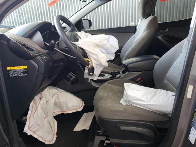 5XYZTDLB0HG403324 - 2017 HYUNDAI SANTA FE S GRAY photo 7