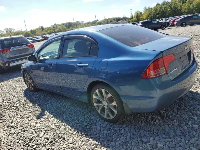 1HGFA16596L107119 - 2006 HONDA CIVIC LX BLUE photo 2