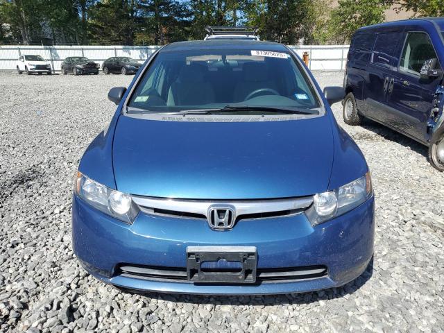 1HGFA16596L107119 - 2006 HONDA CIVIC LX BLUE photo 5
