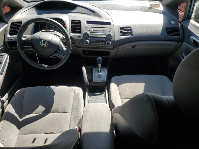 1HGFA16596L107119 - 2006 HONDA CIVIC LX BLUE photo 8