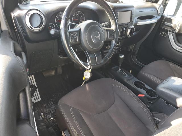 1C4BJWEG2EL183003 - 2014 JEEP WRANGLER UNLIMITED SAHARA Gümüş foto 8