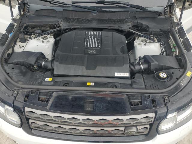 SALWG2FVXHA166402 - 2017 LAND ROVER RANGE ROVE SE WHITE photo 12