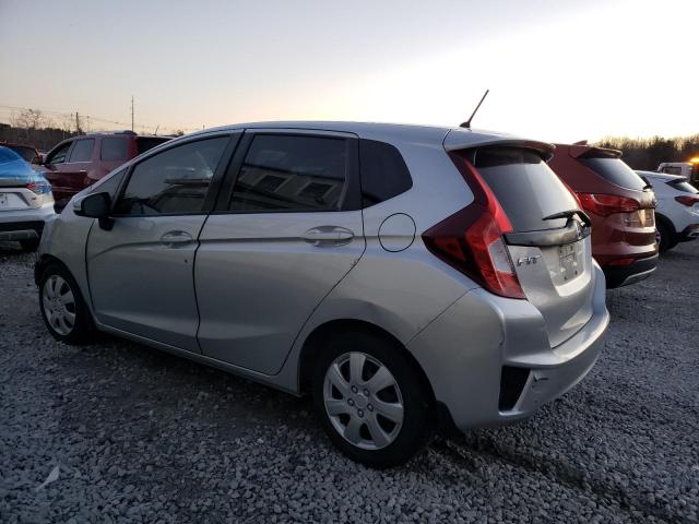 3HGGK5H58FM763476 - 2015 HONDA FIT LX SILVER photo 2