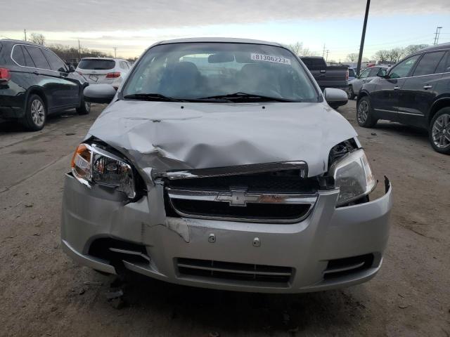 KL1TD5DE6AB093785 - 2010 CHEVROLET AVEO LS Gümüş foto 5