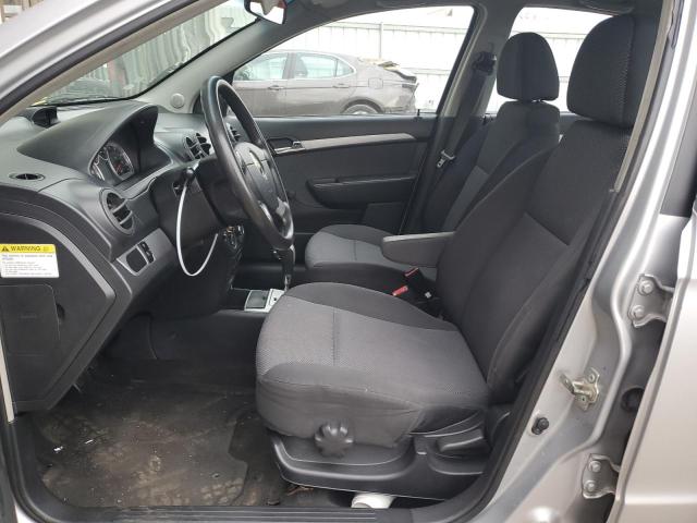 KL1TD5DE6AB093785 - 2010 CHEVROLET AVEO LS Gümüş foto 7