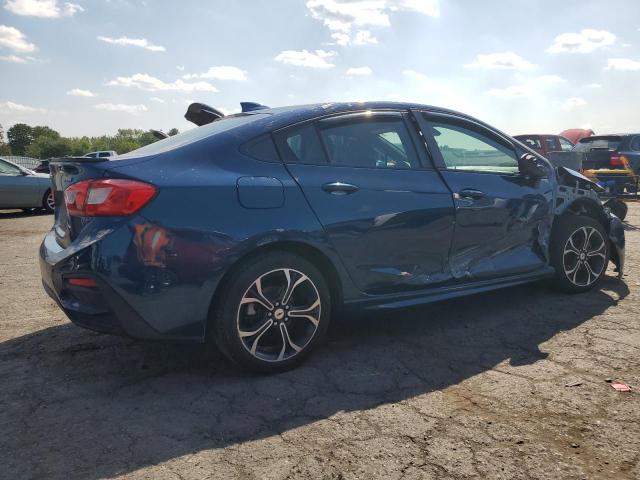 1G1BE5SM4K7110298 - 2019 CHEVROLET CRUZE LT BLUE photo 3
