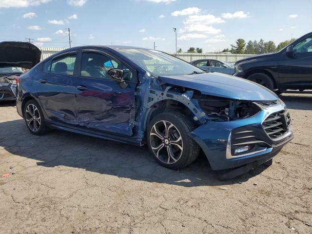 1G1BE5SM4K7110298 - 2019 CHEVROLET CRUZE LT BLUE photo 4