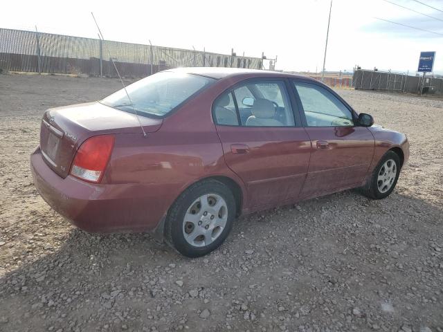 KMHDN45D42U459061 - 2002 HYUNDAI ELANTRA GLS RED photo 3