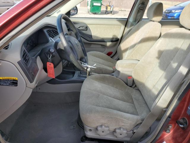 KMHDN45D42U459061 - 2002 HYUNDAI ELANTRA GLS RED photo 7