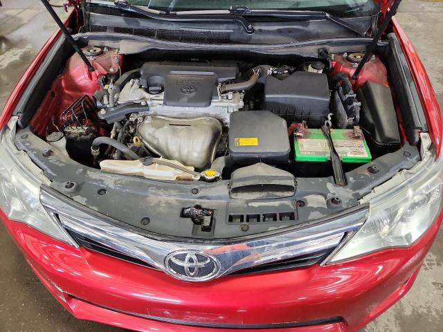 4T4BF1FK3DR319740 - 2013 TOYOTA CAMRY L RED photo 11