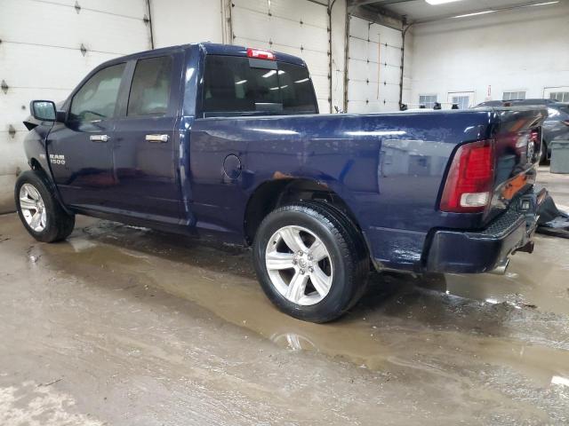 1C6RR7HT0DS698261 - 2013 RAM 1500 SPORT BLUE photo 2