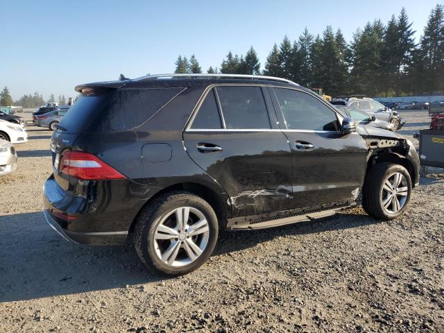 4JGDA5HB7DA174774 - 2013 MERCEDES-BENZ ML 350 4MATIC BLACK photo 3