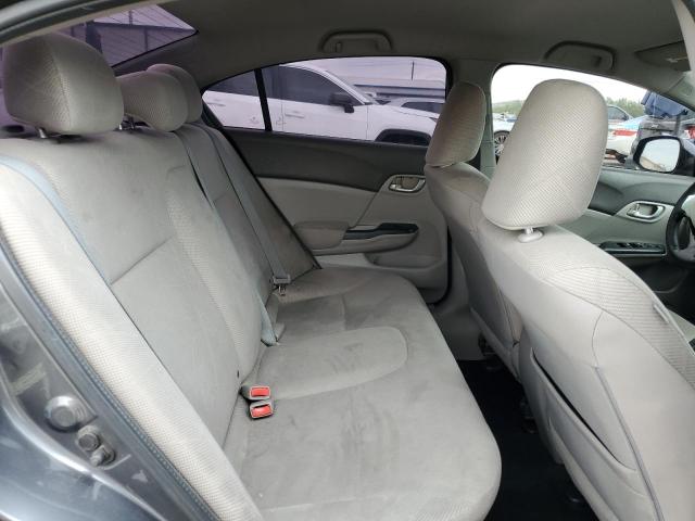 19XFB2F50CE374008 - 2012 HONDA CIVIC LX GRAY photo 10