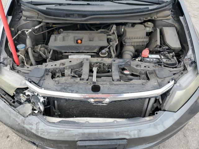 19XFB2F50CE374008 - 2012 HONDA CIVIC LX GRAY photo 11