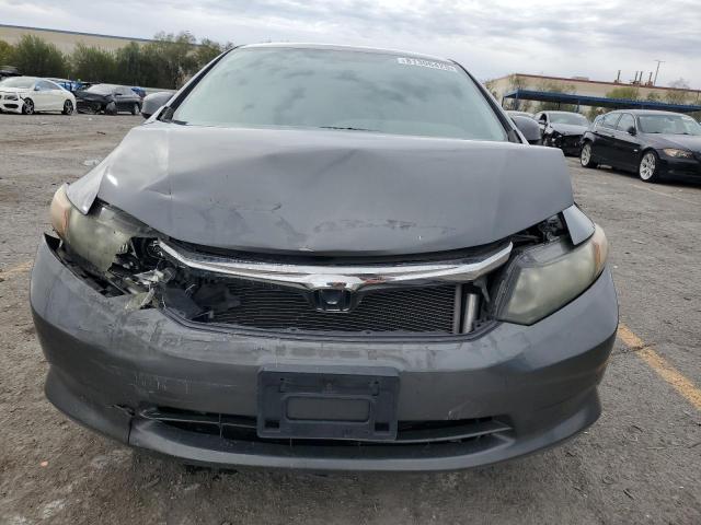 19XFB2F50CE374008 - 2012 HONDA CIVIC LX GRAY photo 5