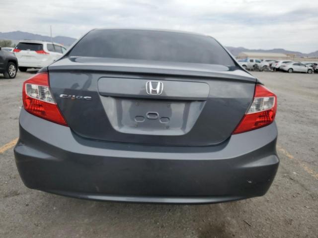 19XFB2F50CE374008 - 2012 HONDA CIVIC LX GRAY photo 6