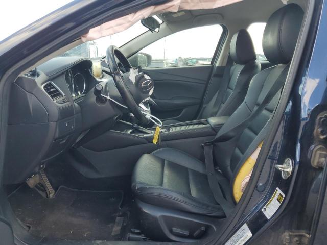 JM1GL1V53H1109963 - 2017 MAZDA 6 TOURING BLUE photo 7