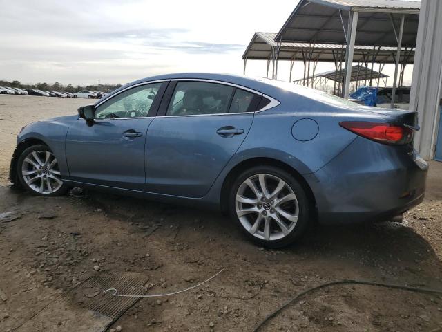 JM1GJ1V57G1421496 - 2016 MAZDA 6 TOURING BLUE photo 2