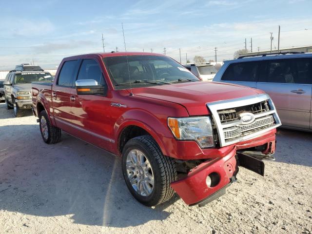 1FTFW1EF6CFB84695 - 2012 FORD F150 SUPERCREW RED photo 4