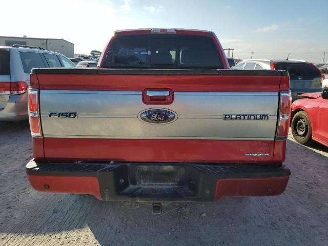 1FTFW1EF6CFB84695 - 2012 FORD F150 SUPERCREW RED photo 6