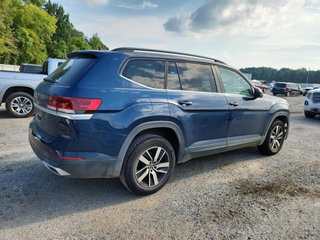 1V2DP2CAXMC528631 - 2021 VOLKSWAGEN ATLAS SE Blau Foto 3