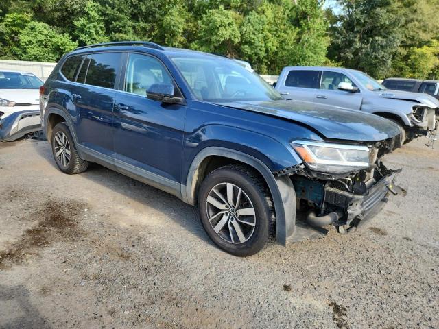 1V2DP2CAXMC528631 - 2021 VOLKSWAGEN ATLAS SE Blau Foto 4