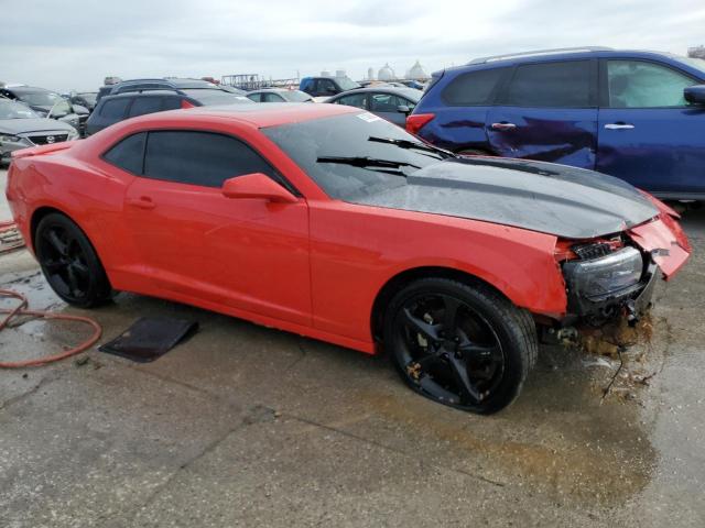 2G1FD1E34F9299670 - 2015 CHEVROLET CAMARO LT RED photo 4