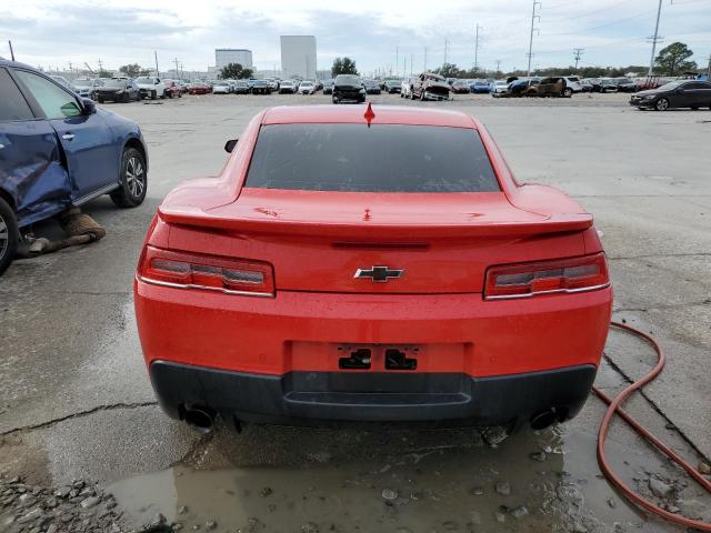 2G1FD1E34F9299670 - 2015 CHEVROLET CAMARO LT RED photo 6