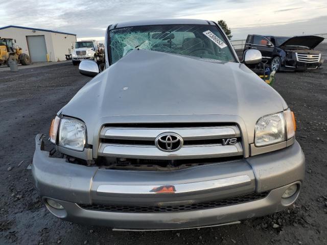 5TBBT44163S367828 - 2003 TOYOTA TUNDRA ACCESS CAB SR5 GRAY photo 5