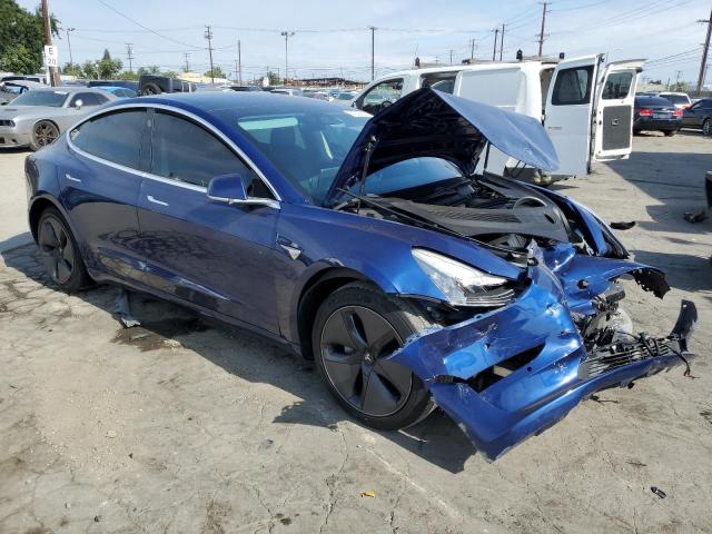 5YJ3E1EA2LF631201 - 2020 TESLA MODEL 3 BLUE photo 4