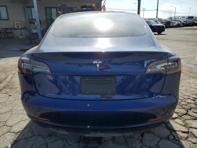 5YJ3E1EA2LF631201 - 2020 TESLA MODEL 3 BLUE photo 6