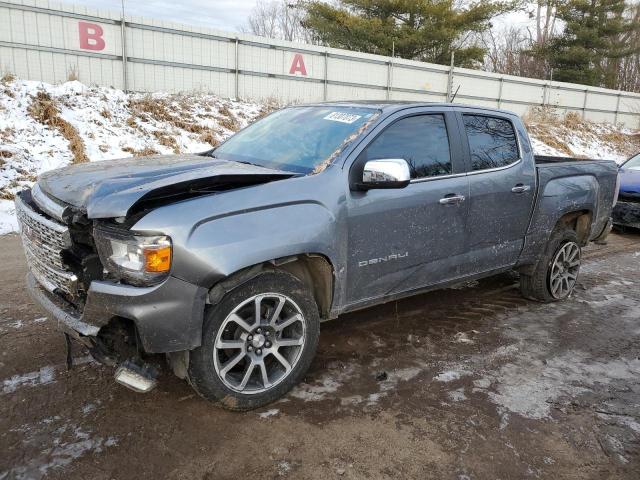 1GTG6EENXM1285966 - 2021 GMC CANYON DENALI GRAY photo 1