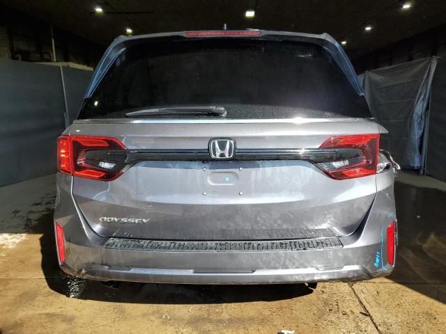 5FNRL6H63SB086032 - 2025 HONDA ODYSSEY EXL GRAY photo 6