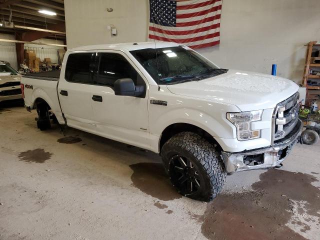 1FTEW1EP1HFB84387 - 2017 FORD F150 SUPERCREW WHITE photo 4