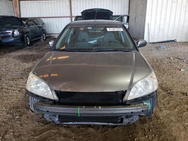 JHMES96615S013687 - 2005 HONDA CIVIC HYBRID GRAY photo 5