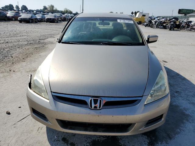 3HGCM56416G709664 - 2006 HONDA ACCORD LX TAN photo 5