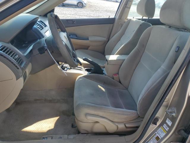 3HGCM56416G709664 - 2006 HONDA ACCORD LX TAN photo 7