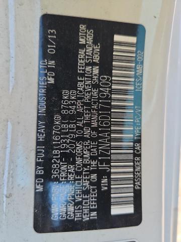 JF1ZNAA16D1719409 - 2013 TOYOTA SCION FR-S Ağ foto 12