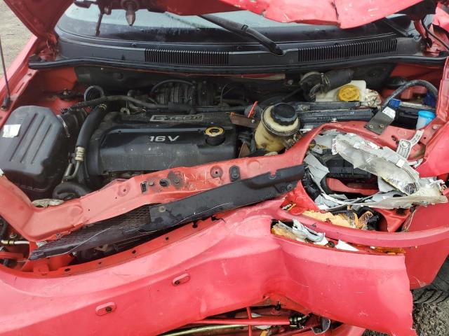 KL1TD66696B669520 - 2006 CHEVROLET AVEO BASE 红色 照片 12