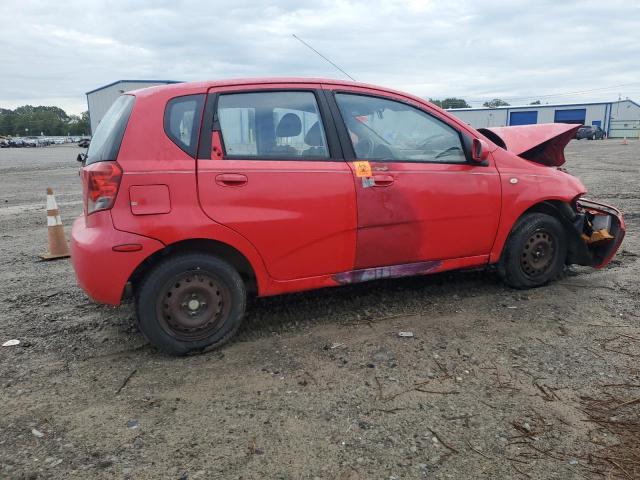 KL1TD66696B669520 - 2006 CHEVROLET AVEO BASE 红色 照片 3