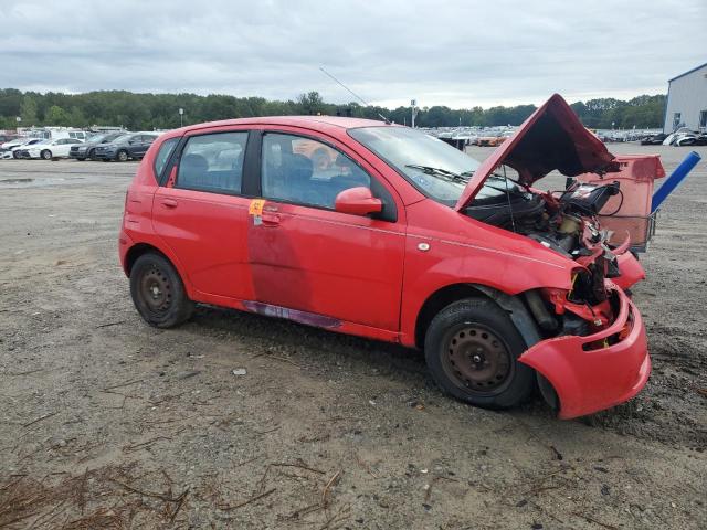 KL1TD66696B669520 - 2006 CHEVROLET AVEO BASE 红色 照片 4