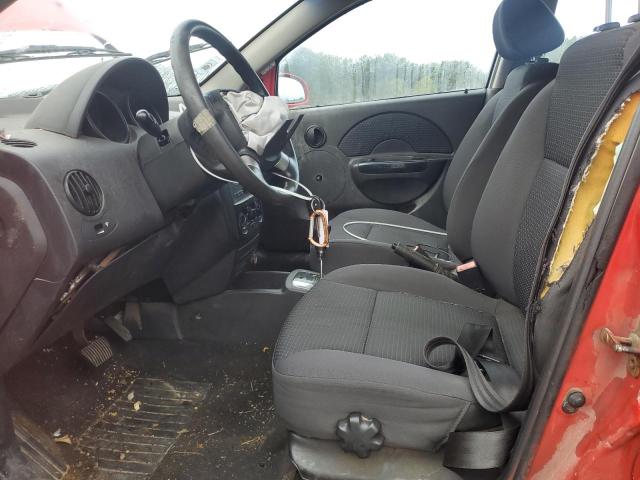 KL1TD66696B669520 - 2006 CHEVROLET AVEO BASE 红色 照片 7